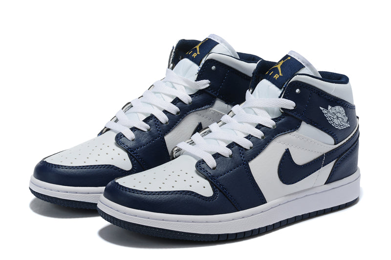 Tênis Jordan 1 Mid Armory Navy (Sob encomenda)