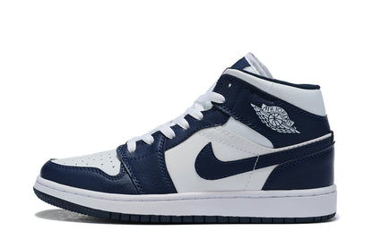 Tênis Jordan 1 Mid Armory Navy (Sob encomenda)