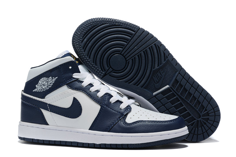 Tênis Jordan 1 Mid Armory Navy (Sob encomenda)