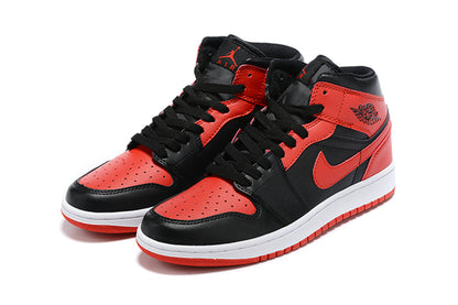 Tênis Jordan 1 Mid Banned (Sob encomenda)