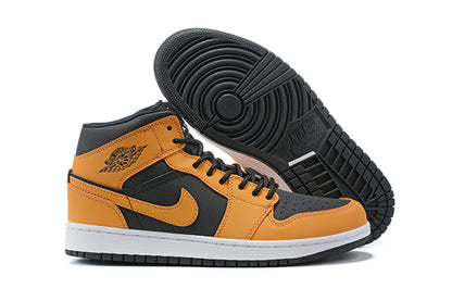 Tênis Jordan 1 Mid Desert Ochre (Sob encomenda)