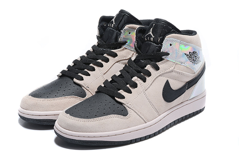 Tênis Jordan 1 Mid Dirty Powder Iridescent (Sob encomenda)