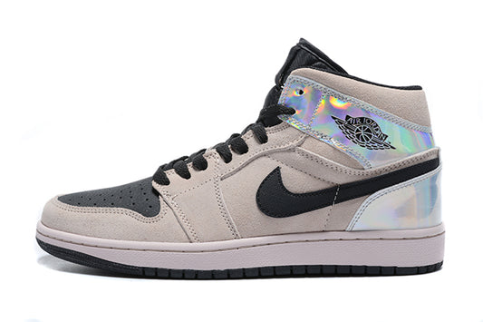 Tênis Jordan 1 Mid Dirty Powder Iridescent (Sob encomenda)