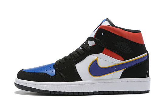 Tênis Jordan 1 Mid Lakers Top 3 (Sob encomenda)