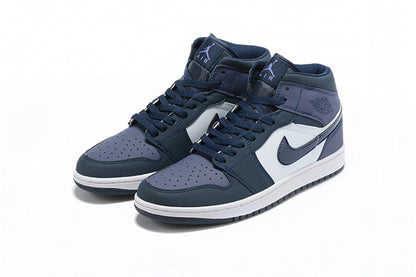 Tênis Jordan 1 Mid Obsidian Sanded Purple (Sob encomenda)