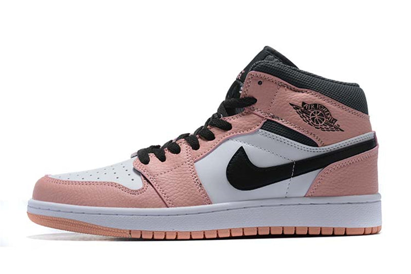 Tênis Jordan 1 Mid Pink Quartz (Sob encomenda)