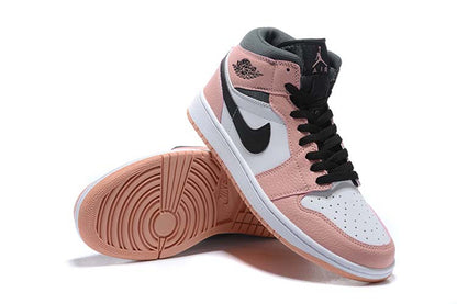 Tênis Jordan 1 Mid Pink Quartz (Sob encomenda)