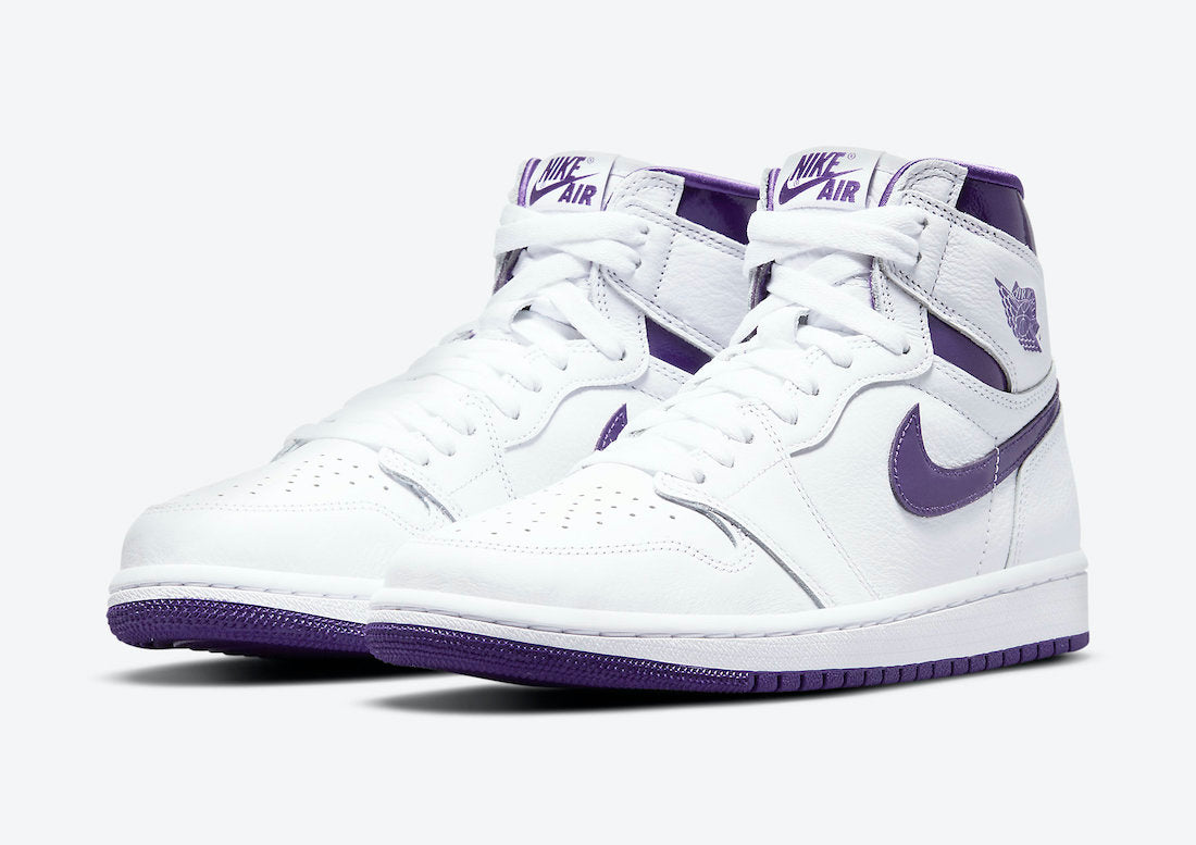 Tênis Jordan 1 Retro High Court Purple (Sob encomenda)