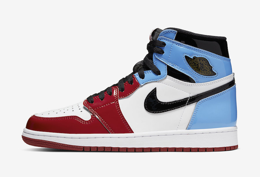 Tênis Jordan 1 Retro High Fearless UNC Chicago (Sob encomenda)