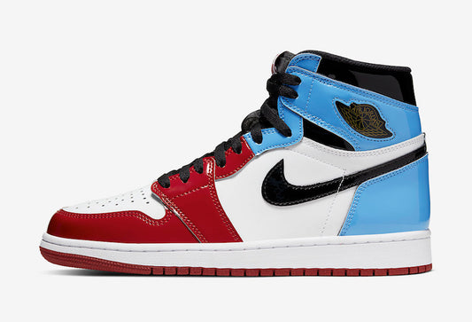 Tênis Jordan 1 Retro High Fearless UNC Chicago (Sob encomenda)