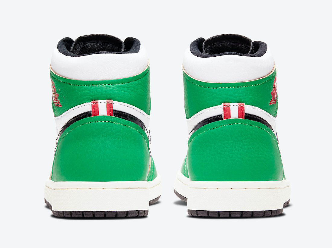 Tênis Jordan 1 Retro High Lucky Green (Sob encomenda)