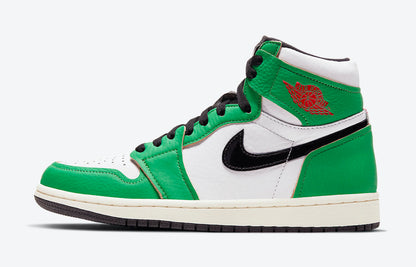 Tênis Jordan 1 Retro High Lucky Green (Sob encomenda)