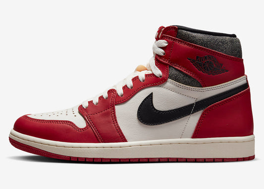 Tênis Jordan 1 Retro High OG Chicago Lost And Found (Sob encomenda)