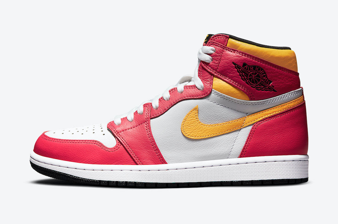 Tênis Jordan 1 Retro High OG Light Fusion Red (Sob encomenda)