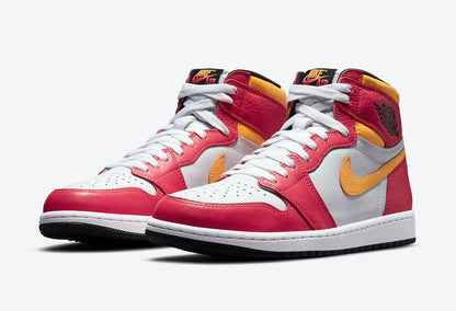 Tênis Jordan 1 Retro High OG Light Fusion Red (Sob encomenda)