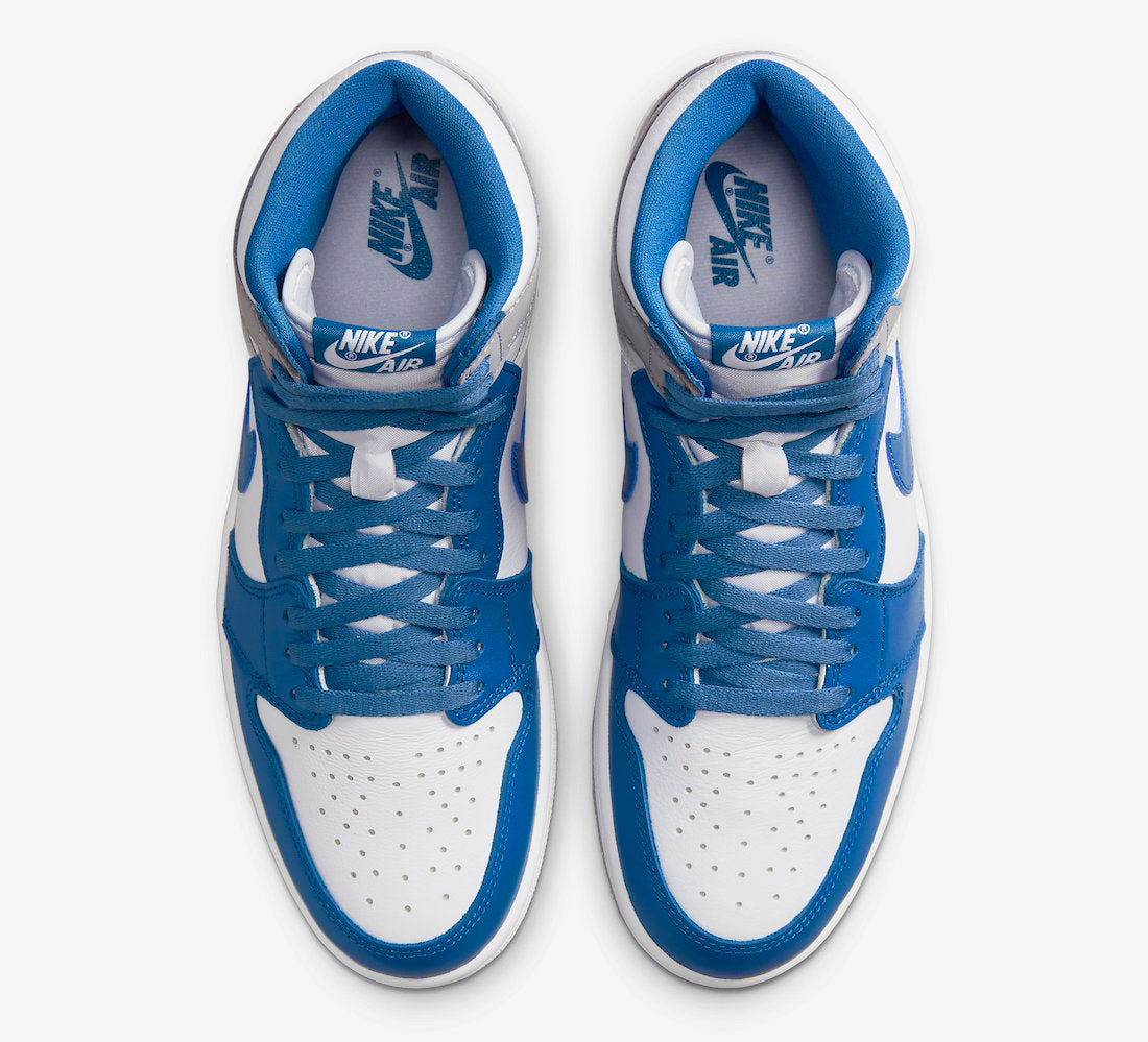 Tênis Jordan 1 Retro High OG True Blue (Sob encomenda)