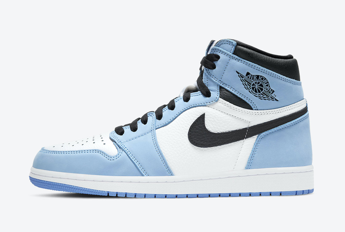 Tênis Jordan 1 Retro High OG University Blue (Sob encomenda)