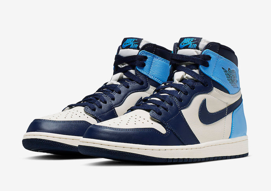 Tênis Jordan 1 Retro High Obsidian (Sob encomenda)