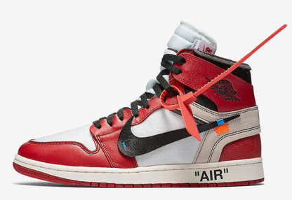 Tênis Jordan 1 Retro High Off-White Chicago (Sob encomenda)