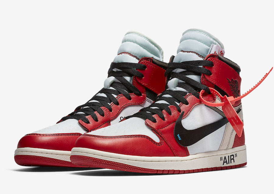 Tênis Jordan 1 Retro High Off-White Chicago (Sob encomenda)