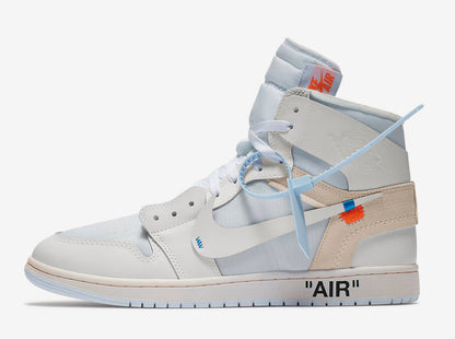 Tênis Jordan 1 Retro High Off-White Euro (Sob encomenda)