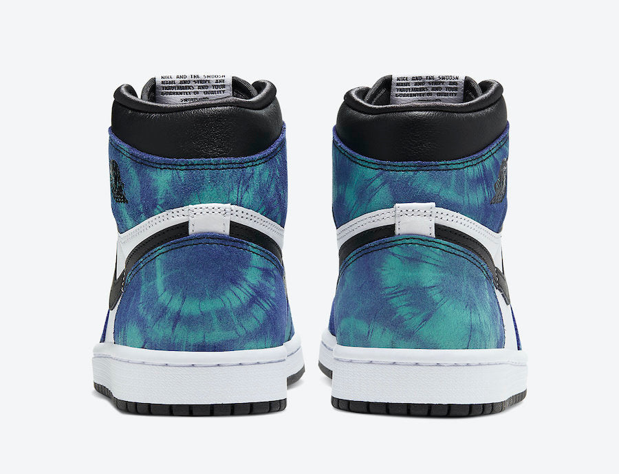 Tênis Jordan 1 Retro High Tie Dye (Sob encomenda)