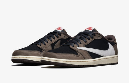 Tênis Jordan 1 Retro Low OG SP Travis Scott Mocha (Sob encomenda)