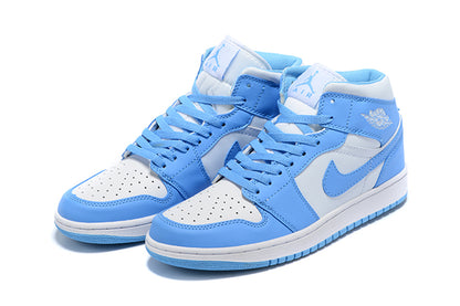 Tênis Jordan 1 Retro Mid UNC (Sob encomenda)