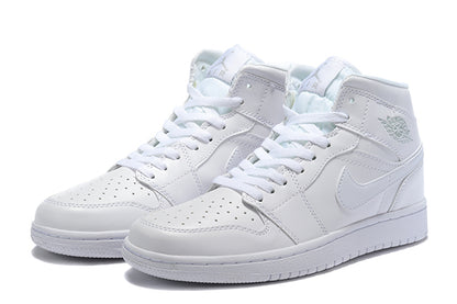 Tênis Jordan 1 Retro Mid White Cool Grey (Sob encomenda)