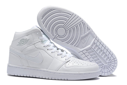 Tênis Jordan 1 Retro Mid White Cool Grey (Sob encomenda)