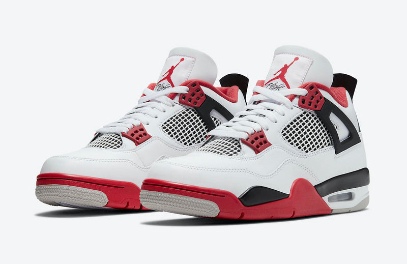 Tênis Jordan 4 Retro Fire Red (Sob encomenda)