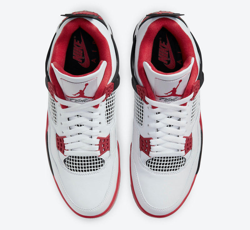 Tênis Jordan 4 Retro Fire Red (Sob encomenda)