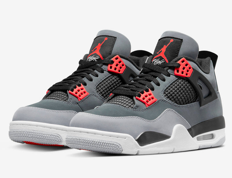 Tênis Jordan 4 Retro Infrared (Sob encomenda)