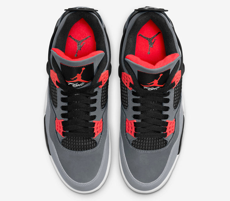 Tênis Jordan 4 Retro Infrared (Sob encomenda)