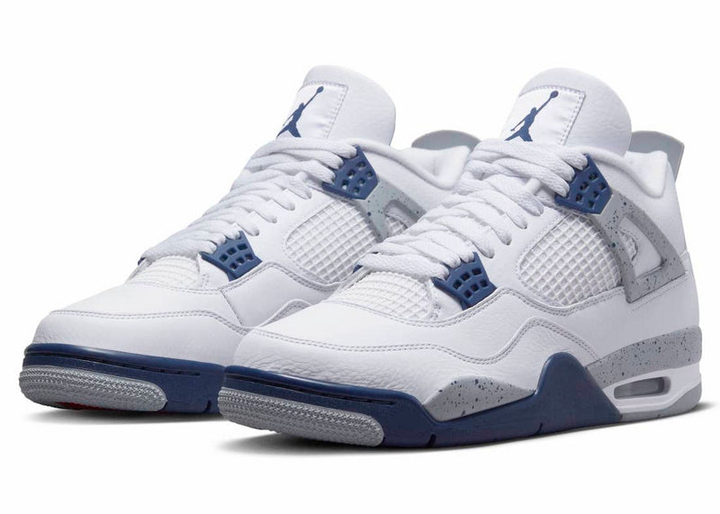 Tênis Jordan 4 Retro Midnight Navy (Sob encomenda)