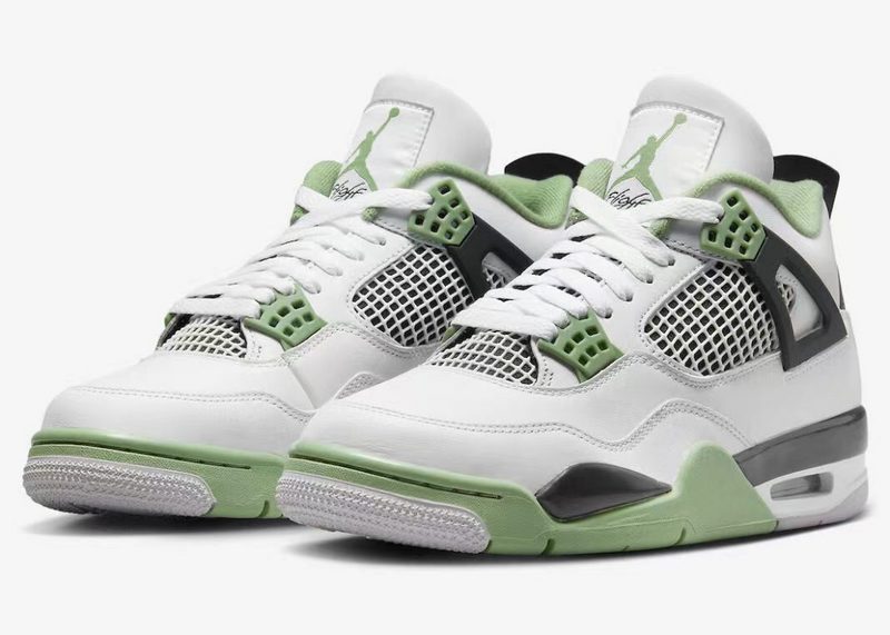 Tênis Jordan 4 Retro Seafoam (Sob encomenda)