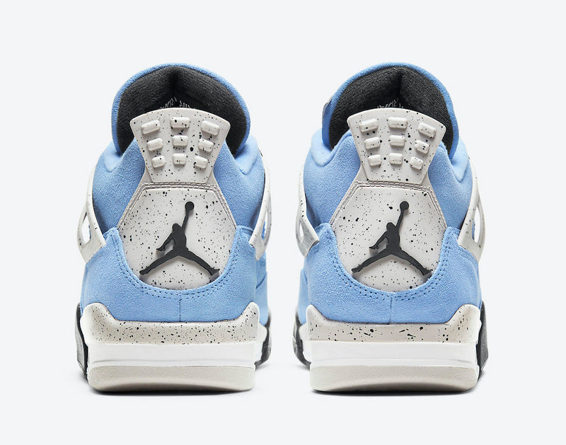 Tênis Jordan 4 Retro University Blue (Sob encomenda)