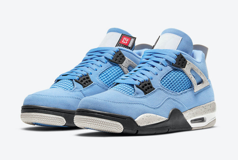 Tênis Jordan 4 Retro University Blue (Sob encomenda)