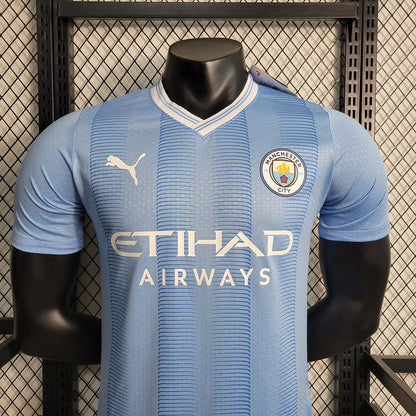 Camisa Manchester City I 23/24 Jogador (Sob encomenda)