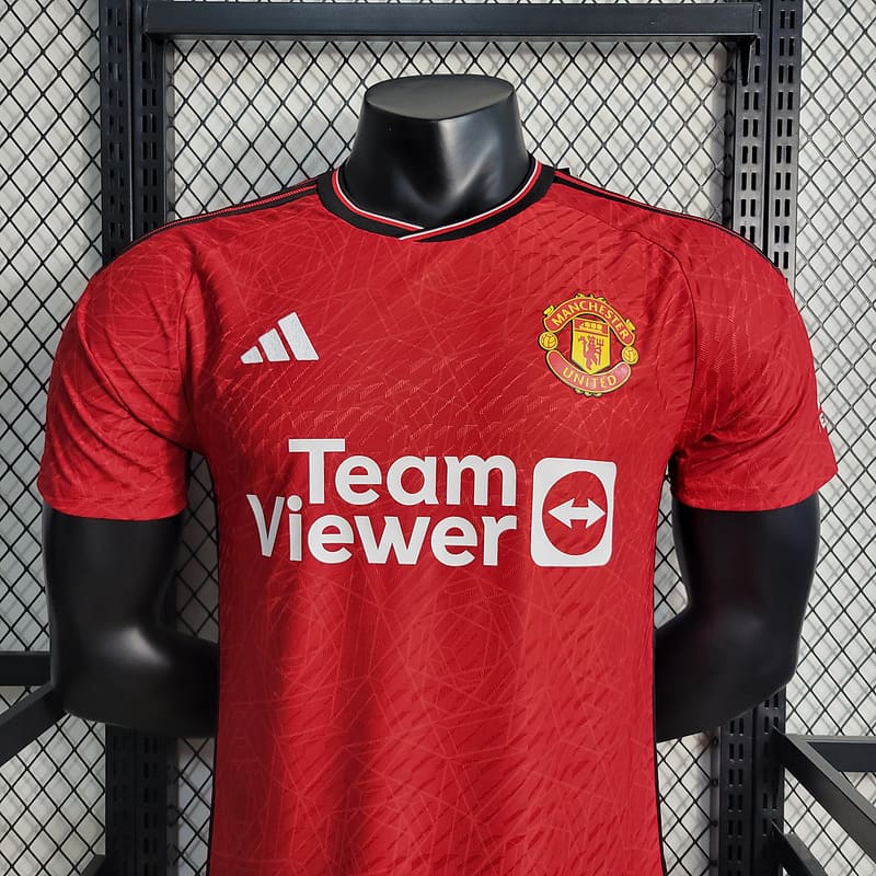 Camisa Manchester United I 23/24 Jogador (Sob encomenda)