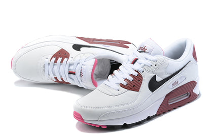 Tênis Nike Air Max 90 White Dark Beetroot (Sob encomenda)