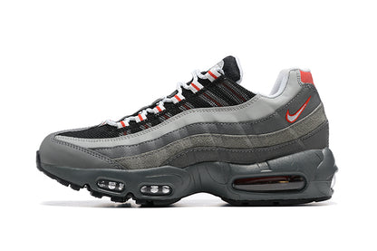 Tênis Nike Air Max 95 Essential Particle Grey Track Red (Sob encomenda)