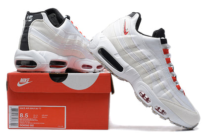 Tênis Nike Air Max 95 Light Bone Habanero Red (Sob encomenda)