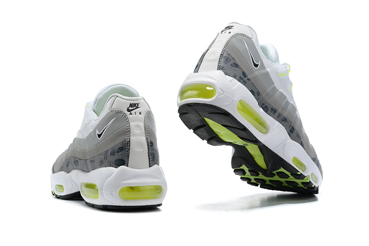 Tênis Nike Air Max 95 Recraft White Grey Volt (Sob encomenda)