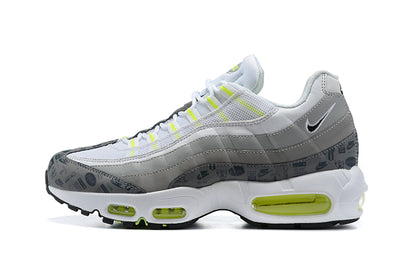 Tênis Nike Air Max 95 Recraft White Grey Volt (Sob encomenda)