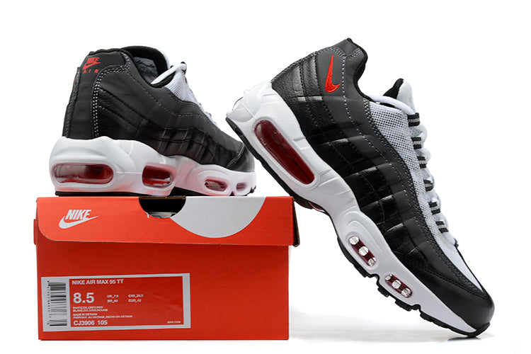 Tênis Nike Air Max 95 Recraft White Iron Grey University Red (Sob encomenda)