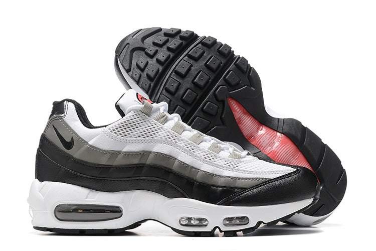 Tênis Nike Air Max 95 White Light Iron Ore Black Patent (Sob encomenda)