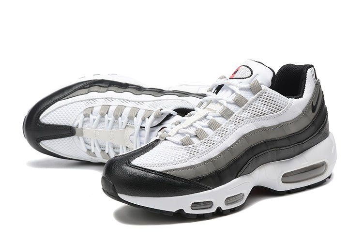 Tênis Nike Air Max 95 White Light Iron Ore Black Patent (Sob encomenda)