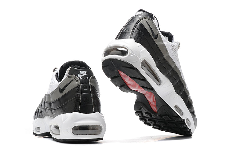 Tênis Nike Air Max 95 White Light Iron Ore Black Patent (Sob encomenda)