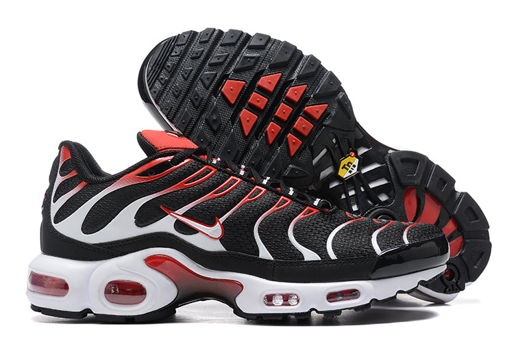 Tênis Nike Air Max Plus Black White University Red (Sob encomenda)